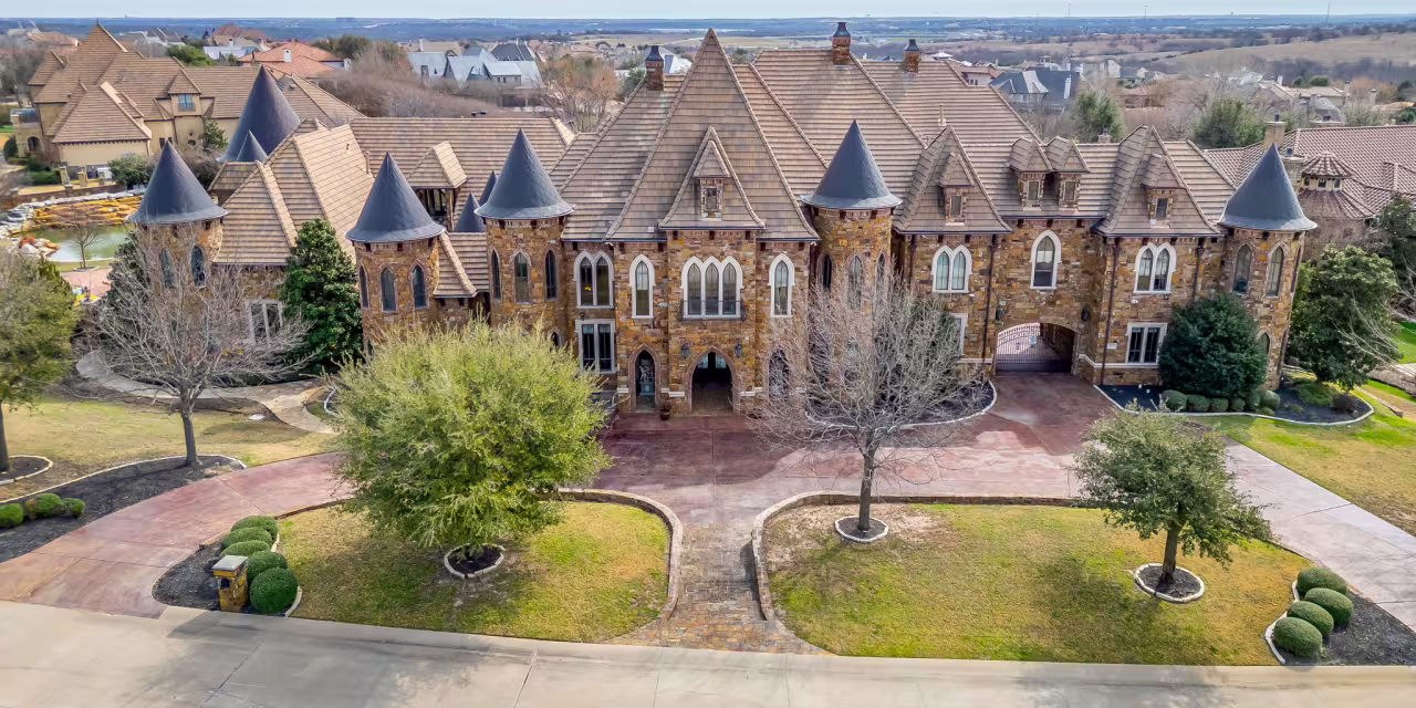 Fort Worth Castle Built for Texas Rangers Co-Owner Back Up for Sale