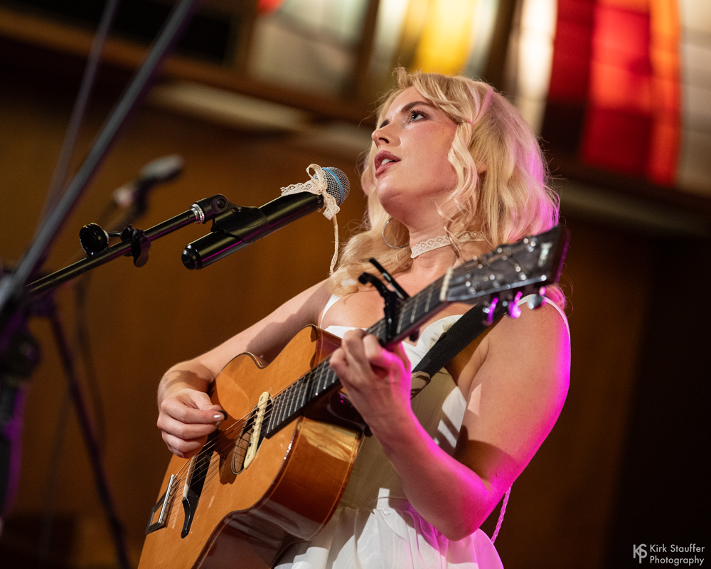 Holly Macve SXSW 2026 live performance at Central Presbyterian Church in Austin Texas