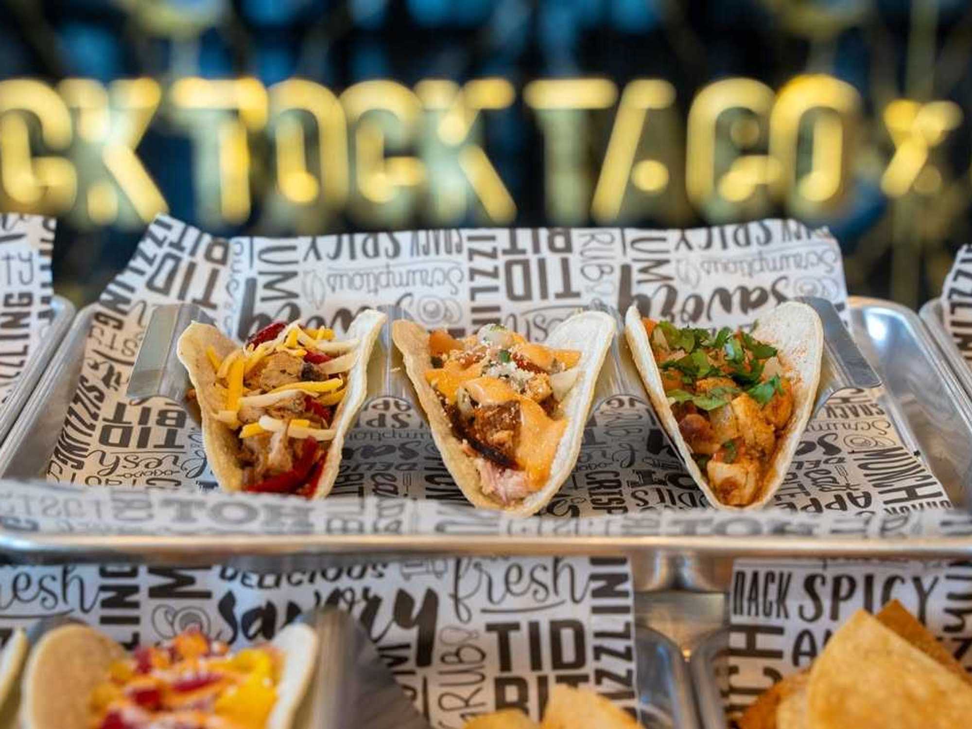 Tacos at Tick Tock Tacos