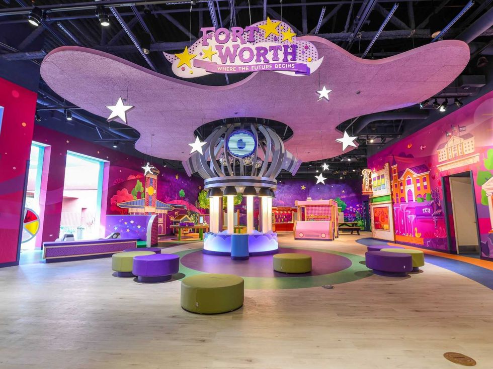 TCU Children's Gallery at the Fort Worth Museum of Science and History.