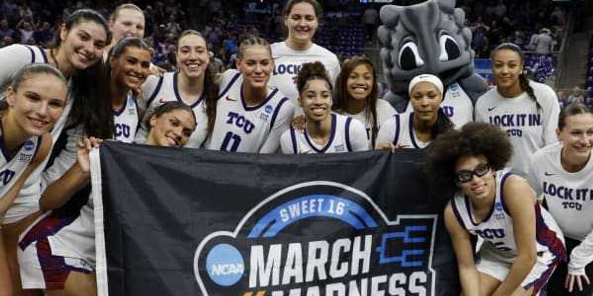 TCU women make NCAA Sweet 16 but won't play in Fort Worth