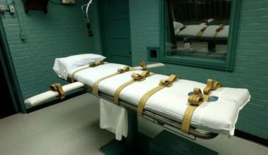 Lethal injection death chamber in Texas