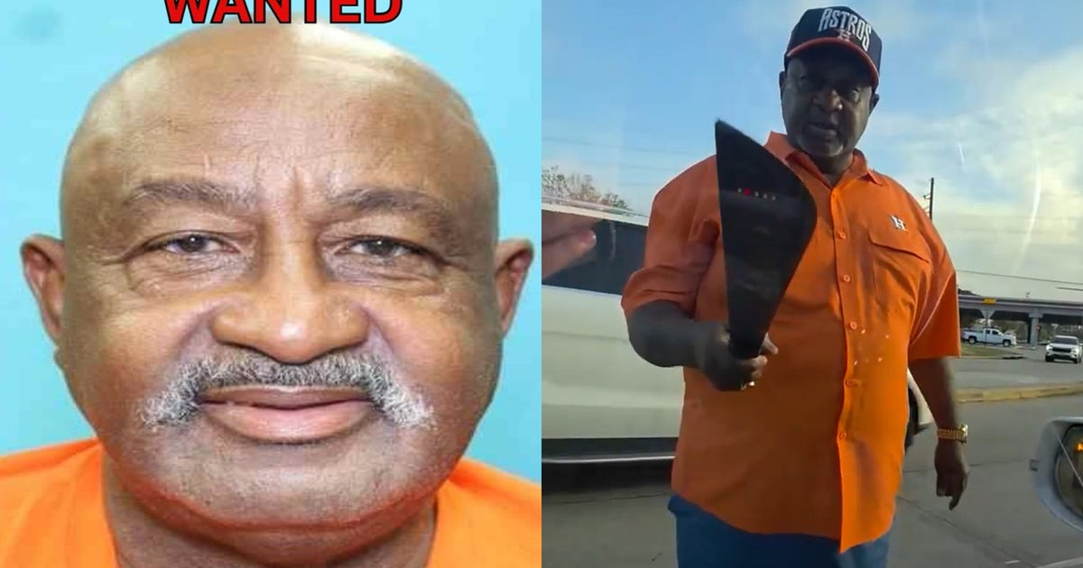 Harris County authorities identify machete-wielding suspect