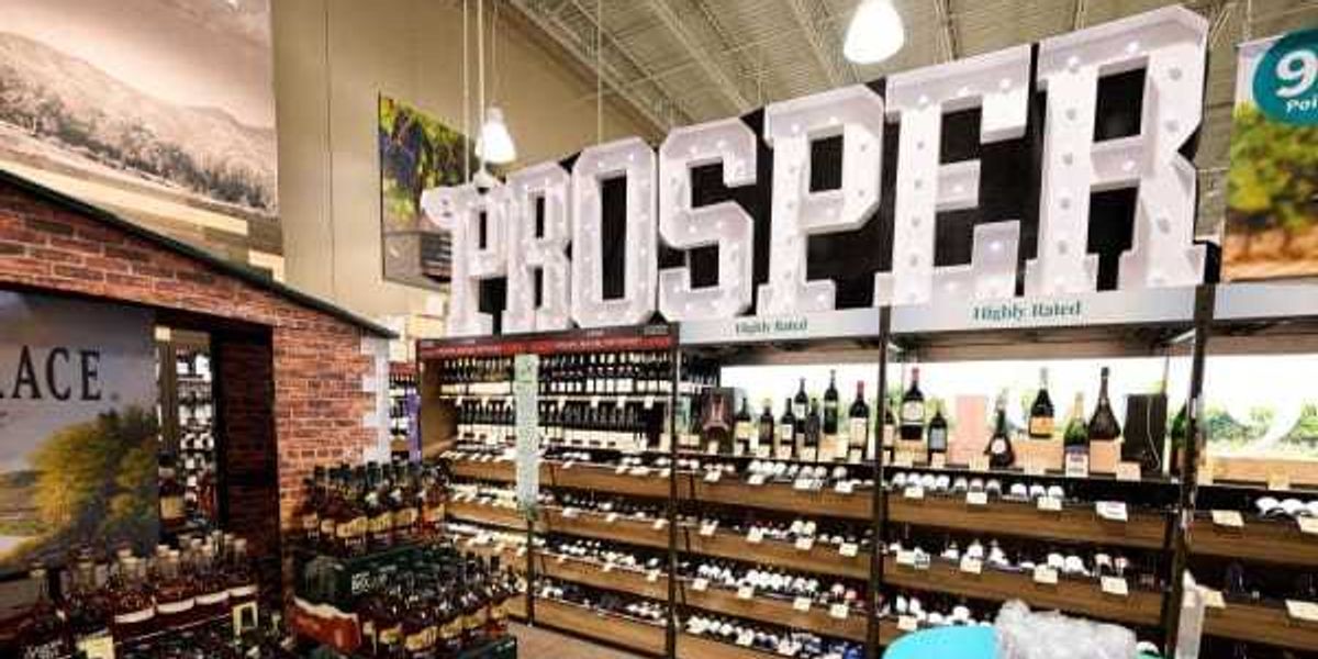 Buzzy Prosper pops the cork on first Total Wine & More store
