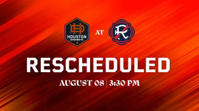 Schedule Update: Road Match vs. New England Revolution Rescheduled for August 8th