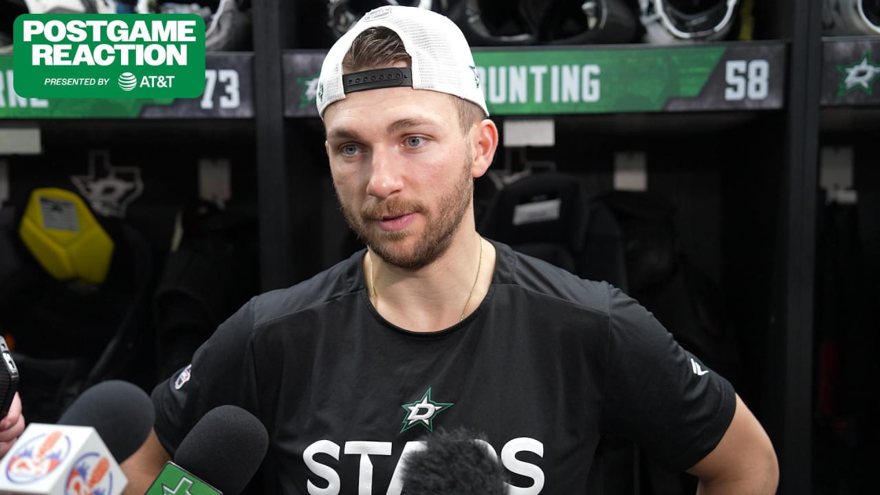 DET@DAL Postgame: Michael Bunting | Dallas Stars