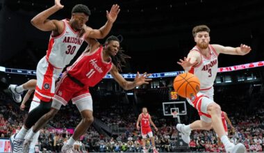 No. 2 Arizona beats No. 5 Houston 79-74 in Big 12 final