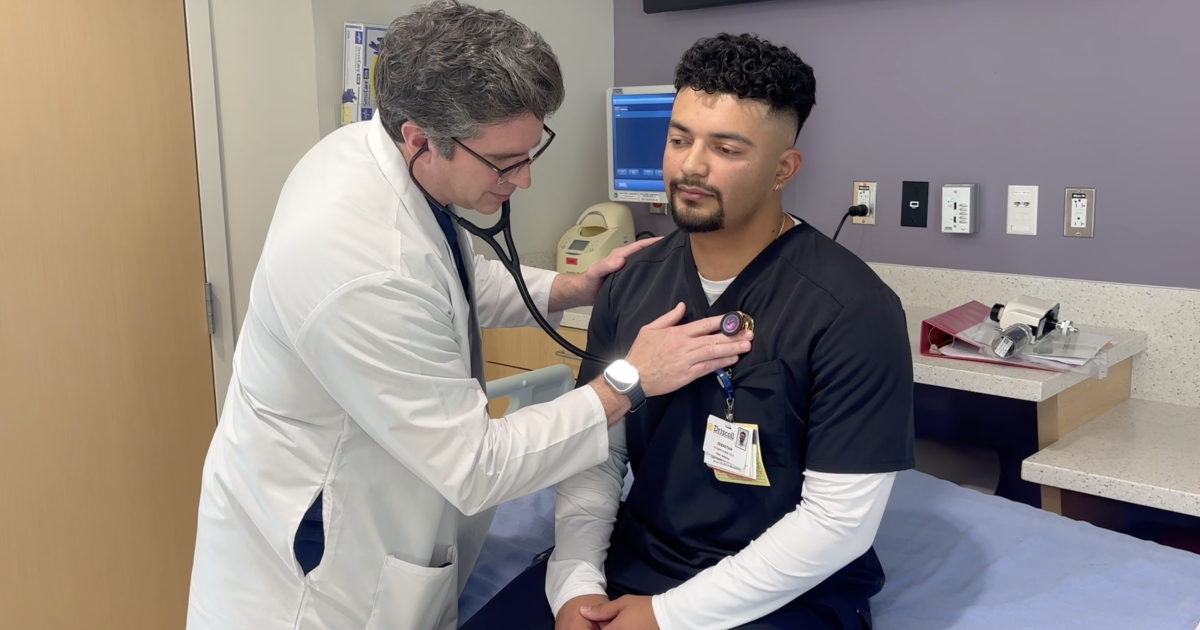 Man with heart disease returns to Driscoll as a nursing tech