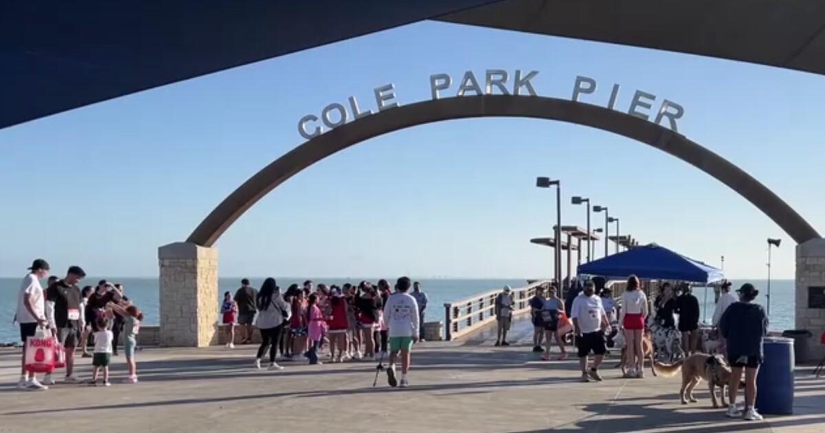Corpus Christi neighbors celebrate animals at Paws on the Pier 5K