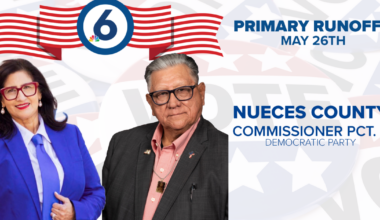 JAG, Noyola-Martin face off in Nueces County commissioner runoff