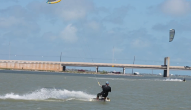 Why Corpus Christi is considered the holy grail for avid kite surfers