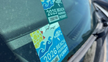 Beach parking sticker fees to increase to $20 in 2027