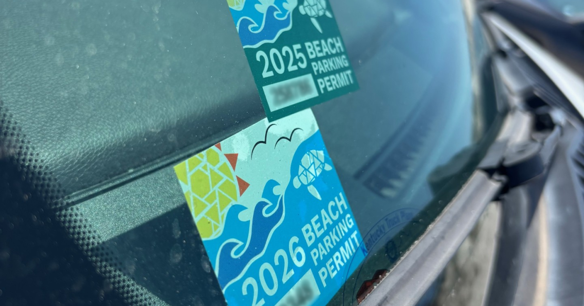 Beach parking sticker fees to increase to $20 in 2027