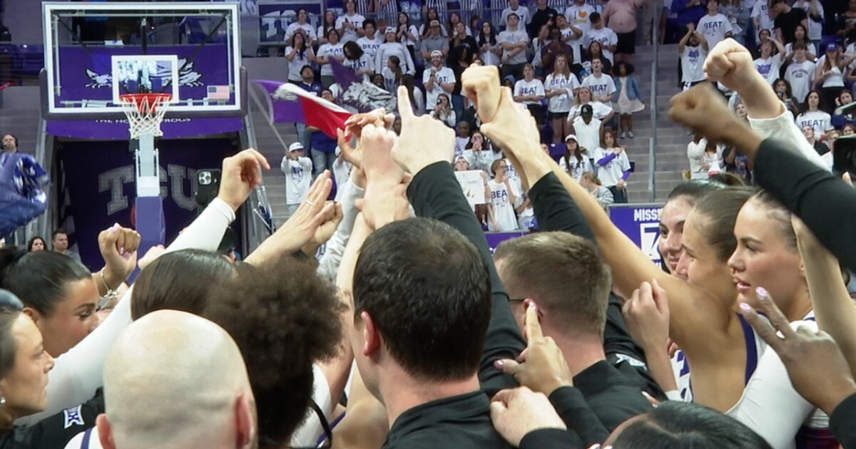 TCU sweeps Baylor women's basketball to win Big 12 Regular Season Title