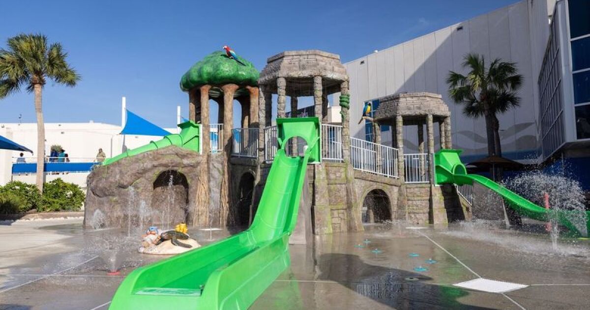 H-E-B Splash Park at Texas State Aquarium opens