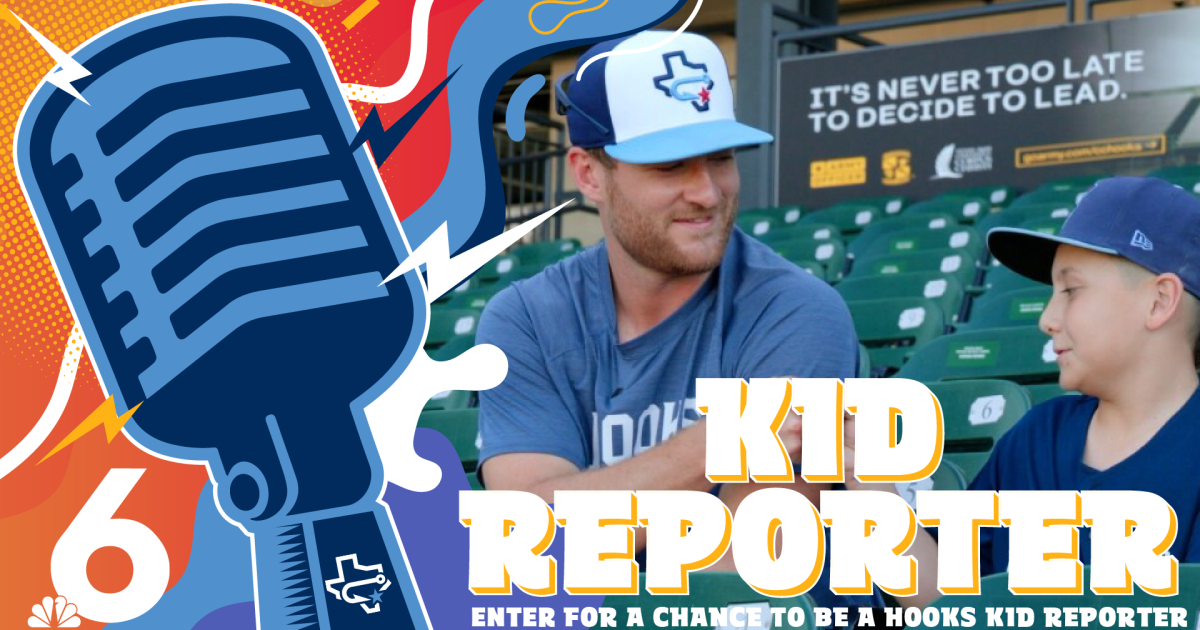 Signups open for 2026 KRIS 6 Hooks Kids Reporter, interview a baseball player