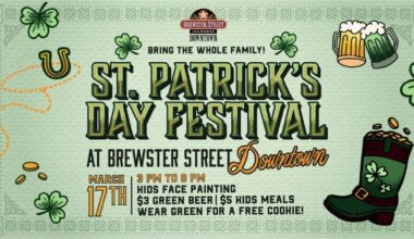 Brewster Street Icehouse Downtown celebrates St. Patrick's Day with family event