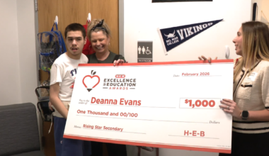 Carroll High School teacher gets big surprise from HEB