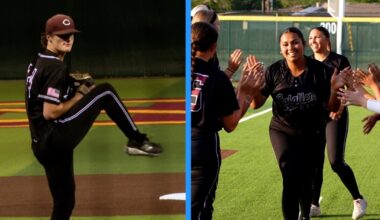 Calallen shuts out Tuloso-Midway, Carroll strikes out 14, Lady Cats hit 3 HR