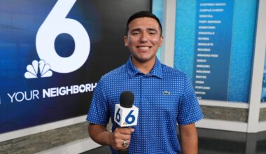 Buc Days Scholar Hinojosa tours KRIS 6, aspires to be a sports journalist