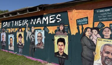 San Antonio’s 'Say Their Names' mural restored two months after vandalism on MLK Day