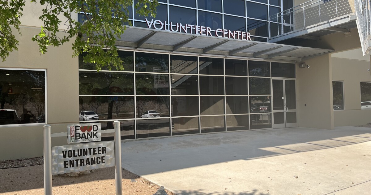 San Antonio Food Bank opens an expanded, remodeled volunteer center