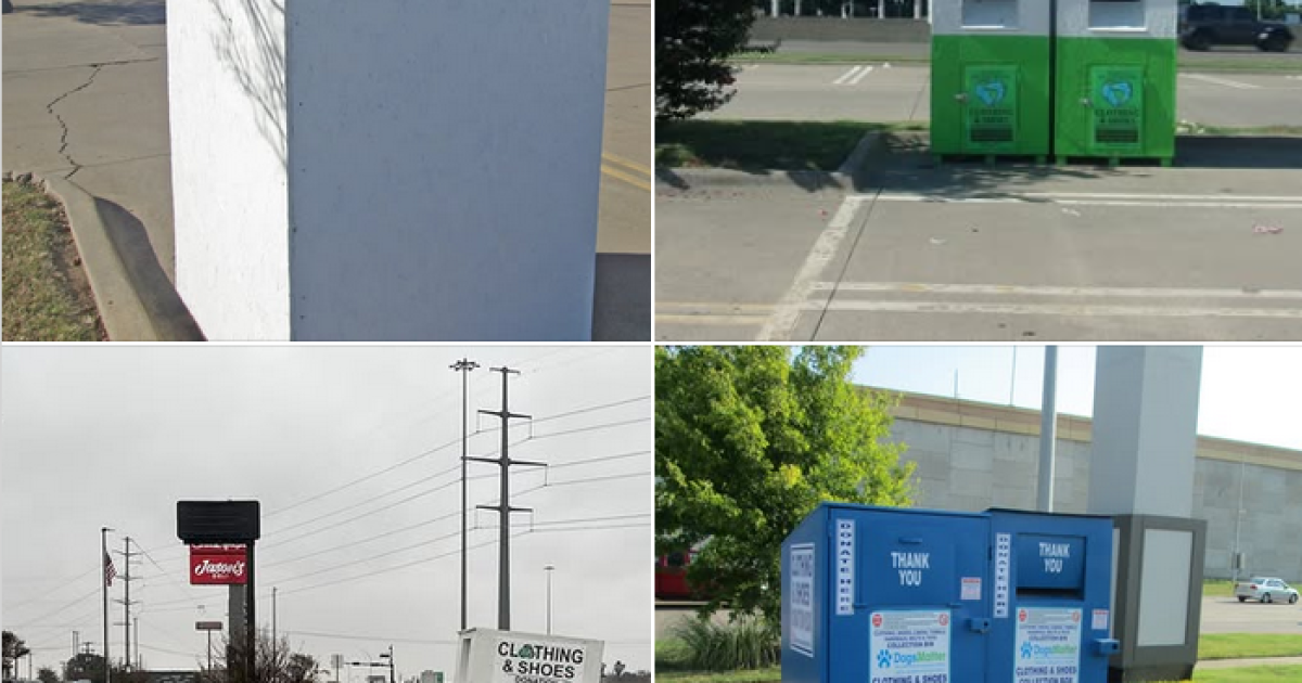 Fake donation boxes are popping up in North Richland Hills. Here’s how to spot them
