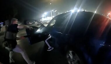 Footage shows the run-up to immigration officer’s fatal shooting of Texas man