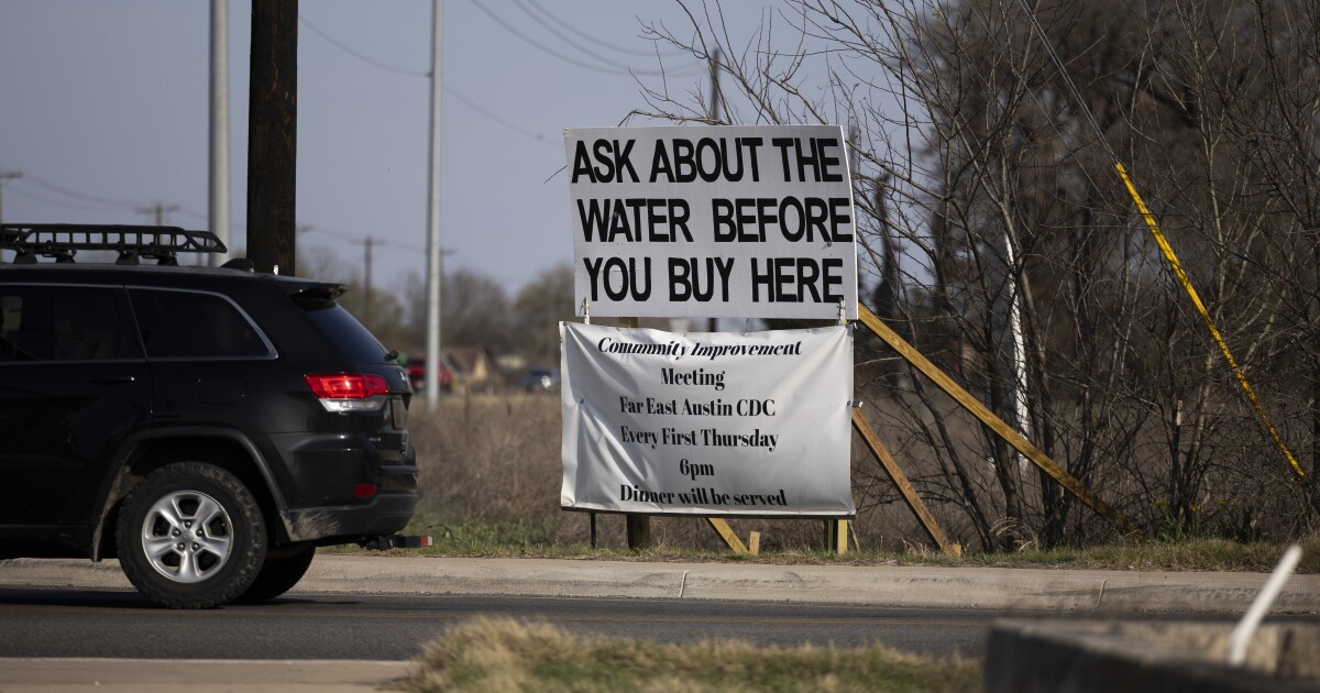Far East Austin suburb deals with long-standing water problems