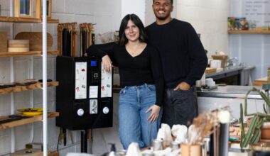 Austin artists sell mini art prints inside vending machines