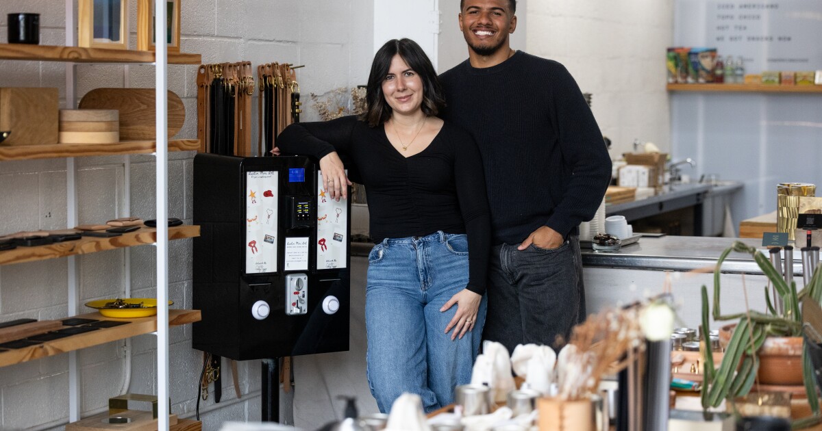 Austin artists sell mini art prints inside vending machines