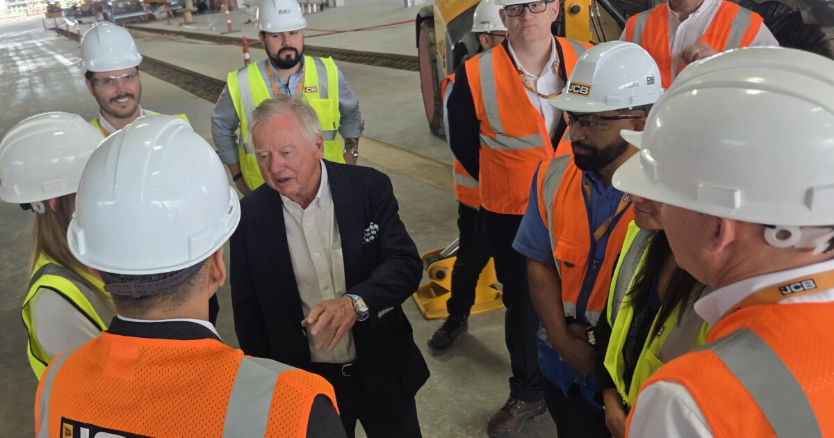 San Antonio's JCB plant opening remains on schedule, hiring underway