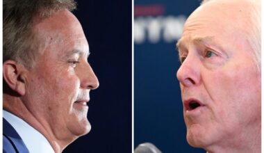 Trump says he'll make endorsement soon in the Texas Senate runoff between Paxton and Cornyn