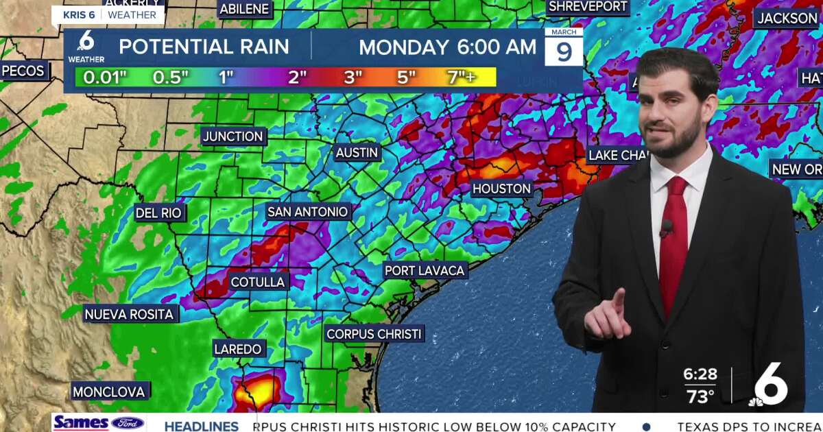 A shower or two this morning, but we're watching another chance for the weekend