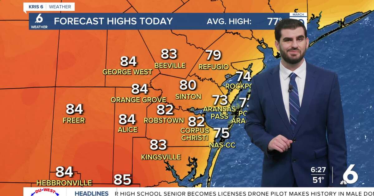 A sunshine filled Thursday on the way with warmer daytime highs into the weekend