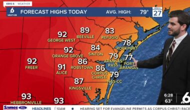 A warm and breezy Friday to end the week, with cooler mornings for the weekend