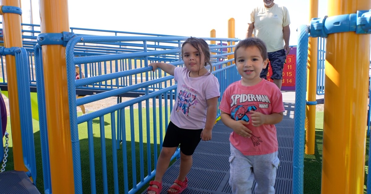 New sensory playground and StoryWalk open for families in Robstown