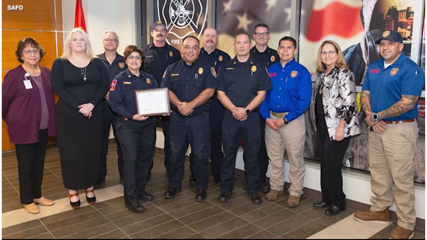 San Antonio Fire Department first in nation to earn trauma-informed care agency certification