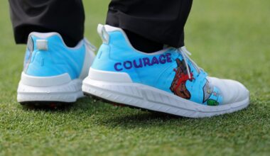 Gary Woodland displays 'courage' even in Texas Children's cleats