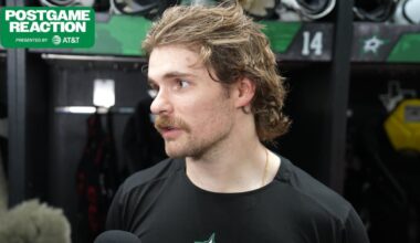 UTA@DAL Postgame: Sam Steel | Dallas Stars