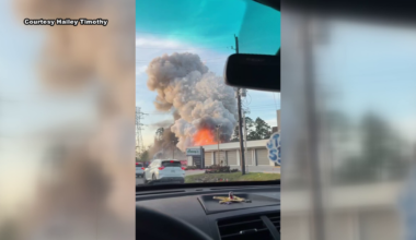 Harris County fire: RV fire spreads to containers full of fireworks, firefighters contain fire
