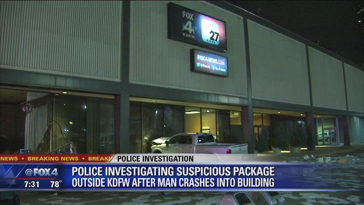 PREVIOUS COVERAGE: Man repeatedly crashes truck into FOX4 building