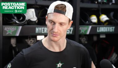 CHI@DAL Postgame: Tyler Myers | Dallas Stars