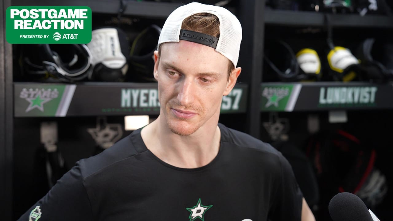 CHI@DAL Postgame: Tyler Myers | Dallas Stars