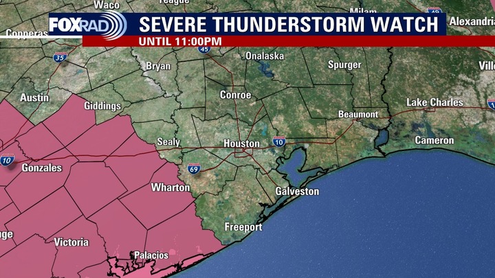 Houston weather: Strong storms for Saturday night; rain continues Sunday