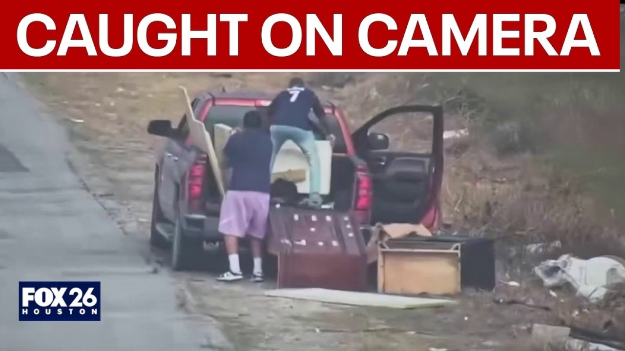 Dozens charged with illegal dumping in Harris County