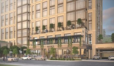 weirs - rending of new store