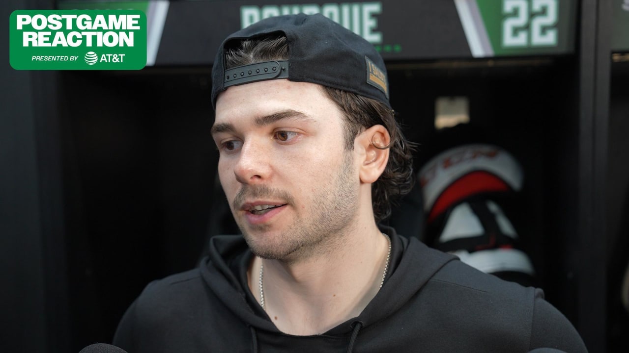 CHI@DAL Postgame: Mavrik Bourque | Dallas Stars