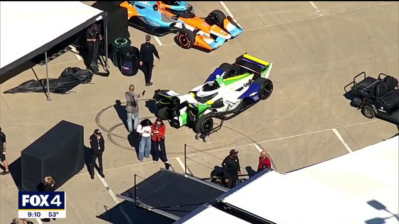 Drivers getting ready to fire up engines at Grand Prix