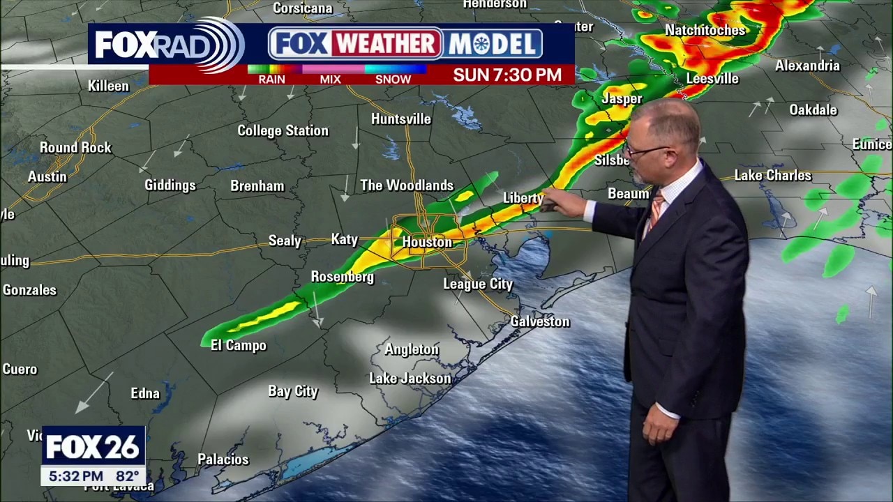 Houston weather: March 15 evening forecast